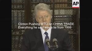 Image result for clinton wto